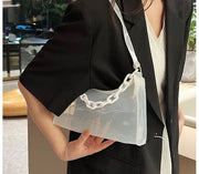 Women's Small All Seasons PVC Streetwear Shoulder Bag Crossbody Bag Underarm Bag