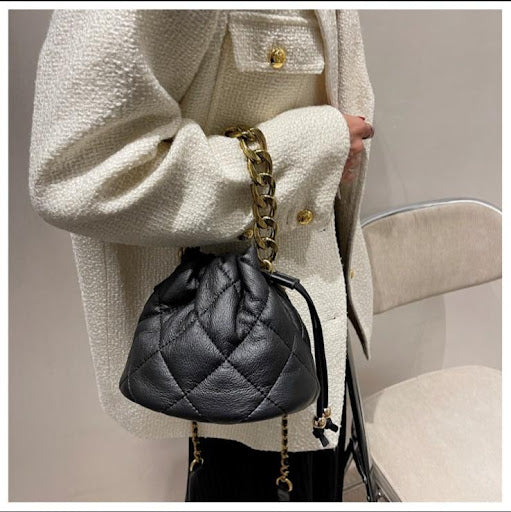 Chanel inspired bag that’s perfect for the winter months